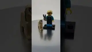 LEGO MINIFIGURES 25 - Pet Groomer with Afghan Hound #lego #legominifigures #unboxing #collection