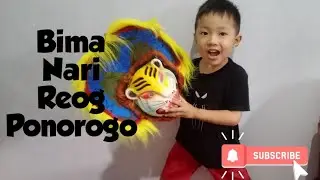 Unboxing mainan TOPENG REOG || Bima Nari Reog Ponorogo