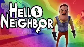 THIS GUY IS CRAZY!!! HELLO NEIGHBOR | Silly Games with Deluxe20!