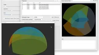 Simulated Fulldome Projector Auto-alignment