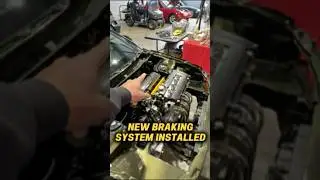 УСТАНОВКА СПЕЦИАЛЬНОЙ ТОРМОЗНОЙ СИСТЕМЫ НА Acura Integra #jdmcars