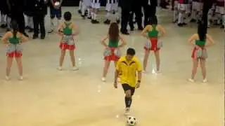 Nam The Man - Freestyle football at The Garden Shopping Center