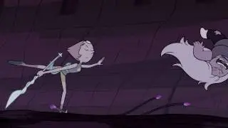 the on the run fight scene but the jellyfish jam from spongebob plays instead