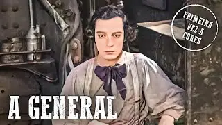 A General | Buster Keaton | Filme Mudo | Colorido