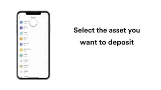 Deposit your cryptocurrency into the WebAuth Wallet