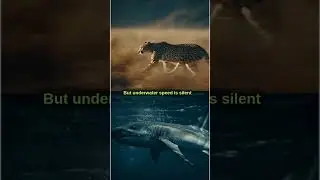 🦈🐆 Fastest Predator: Land or Sea? ⚡
