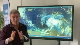L'onde tropicale 27, &agrave; la limite du stade de d&eacute;pression tropicale, menace l'Arc Antillais.