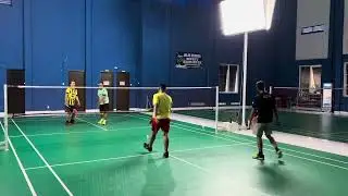 Rubber set badminton Pb kadal😀 vs hero/rn 