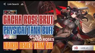 GACHA ROSE BRUT, PHYSICAL TANK BUFF BIKIN NAIK DEMEX TEAM MU || ANCHOR PANIC 