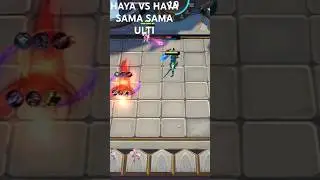HAYA VS HAYA SAMA SAMA ULTI #mobilelegends #gameplaymagicchess #magicchess