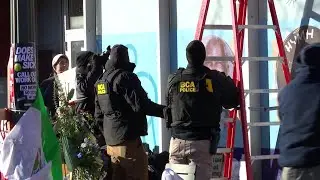 Minnesota law enforcement agents investigate scene of Alex Pretti shooting