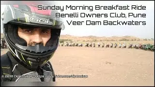 Benelli Owners Club, Pune | breakfast ride | Veer Dam Backwaters | BOC Pune