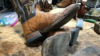 Hondo Boots And Lucchese Boots Resole  #cowboyboots #cowgirlboots #bootbarn #luccheseboots