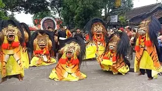 WIDIH SPEKTAKULER ! Barongan Blora Simo Mustika Jati Tampil Kompak di parade Barongan Blora 