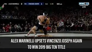 Alex Marinelli Wins 2019 Big Ten Wrestling Championship