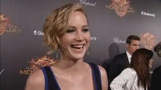 Jennifer Lawrence speaks her mind on the Hunger Games red carpet at Cannes!