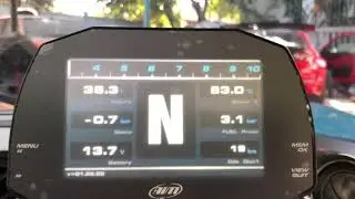 จอ Aim mxs strada ในรถ Lotus