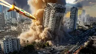 IRAN LUNCURKAN RUDAL MEMATIKAN 'HAJ QASSEM' KE ISRAEL! Tel Aviv & Haifa Status Darurat Nasional
