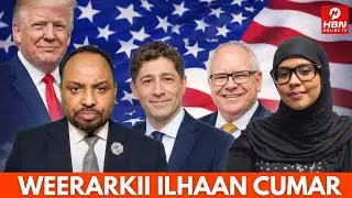 WEERARKII LAGU QAADAY ILHAAN CUMAR & FALCELINTA KA DHALATAY + WARARKII U DAMBEEYAY SOOMAALIDA USA