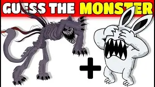 Guess the MONSTER by EMOJI & VOICE in Zoochosis Horror Game | Catnap + Rabbit 🐈🐇