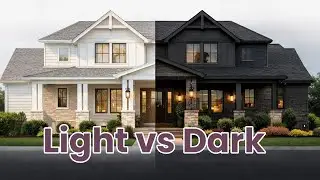 Light vs Dark Exterior Paint Colors (Which Makes a Home Look More Expensive?)
