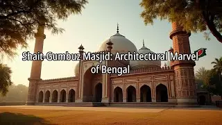 Discover the HIDDEN HISTORY Behind Shait Gumbuz Masjid's Unique Design