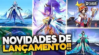 SAIU A NOVA LEGEND DA FANNY!!! Novo Revamp Da Eudora! Harley Nova Skin! Mobile Legends