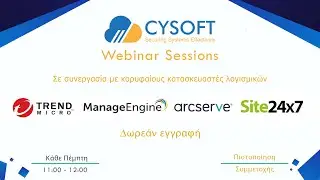 Cysoft 2020 Webinars Series Wrap Up