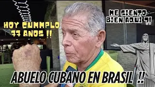 A sus 77 AÑOS cumplió sus SUEÑOS en BRASIL 🇧🇷 
