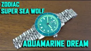 Специальное издание! Распаковка Zodiac Super Sea Wolf Auquamarine Dream