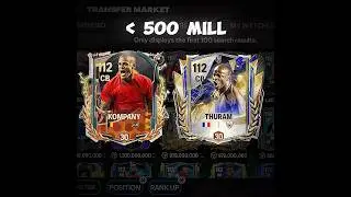 Best CB - DUO in FC Mobile🔥 (500M&ndash;1B Range) 💰 | #fcmobile #eafc24 #shorts