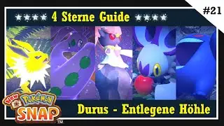 4-Sterne Guide - Durus Entlegene H&ouml;hle - Alle Pok&eacute;mon - New Pok&eacute;mon Snap Guide - 21