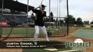 Justin Cooke, C, Norman High School Class of 2017, Swing Mechanics at 200 FPS