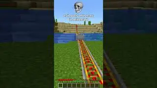 evil goofy minecart in minecraft 😈💀