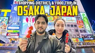 Osaka Vlog | Japan&rsquo;s Ultimate Food Trip Experience in Shinsaibashi 😋🇯🇵