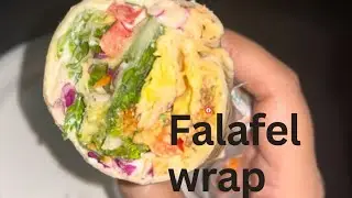 Falafel Wrap at  Labanese Falafel at Shyam Nagar Jaipur#almighty_foodie #falafel #falafelwrap