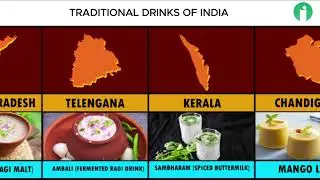 🥤 Traditional Drinks of India 🇮🇳 | Non-Alcoholic Beverages of Every State & UT | Infopediainfo