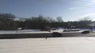 Some January Afternoon Winter Weather Traffic 