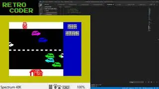 Part 16 -ZX Spectrum Game Development - Spikie Goes Skiing - Fixed UI (More Props to Spec Chum)