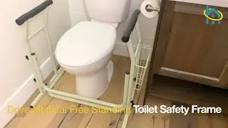 How to Set up Your Drive Medical Free Standing Toilet Safety Frame
