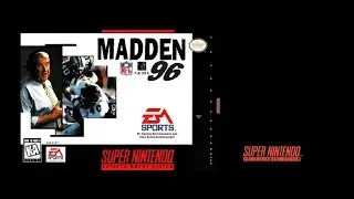 Madden NFL 96 (Super Nintendo) Colts vs Packers (Gameplay) The SNES Files