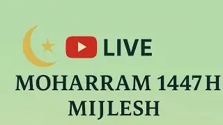મોહરમ માસ|આસુરા|સવારનીમિજલેશ | 2025 |KMJJ Kanodar Live is live