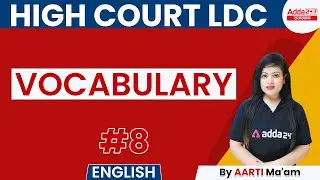 The Hindu Vocabulary | English Classes #8 | Rajasthan Competitive Exams | High Court LDC Adda247 |