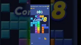 &ldquo;Block Blast Level 1&hellip; Easy or Impossible? 🤔&rdquo;#BlockBlast #PuzzleGame #Shorts #MobileGames