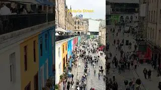 Victoria street Edinburgh #victoriastreet #harrypotter #edinburghtravel #scotland #travel