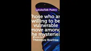 Poetry is Vulnerable #letzjeztalkpoetry #shorts