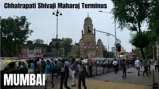 [WALKING TOUR] CSMT Railway Station, Mumbai | Chhatrapati Shivaji Maharaj Terminus | BMC, Mumbai