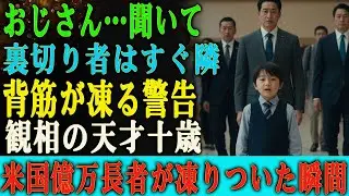 「おじさんのそばに裏切り者がいます！」 観相を見る10歳の天才少年が、アメリカの億万長者の会長にそう告げた瞬間……