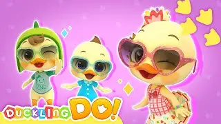 ✨😎 Glasses Song 👓💖 | Nursery Rhymes & Kids Song | Duckling do Animation