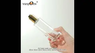 Cylinder Glass Dropper Bottle Design